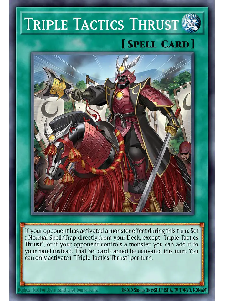 Triple Tactics Thrust - LAVD-ENL24 - Common 1st Edition 1