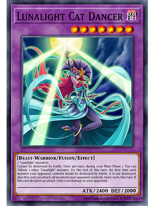 Lunalight Cat Dancer - LAVD-ENL30 - Ultra Rare 1st Edition