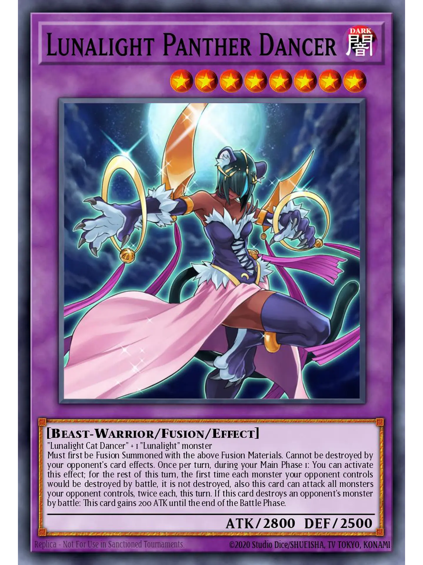 Lunalight Panther Dancer - LAVD-ENL31 - Common 1st Edition 1