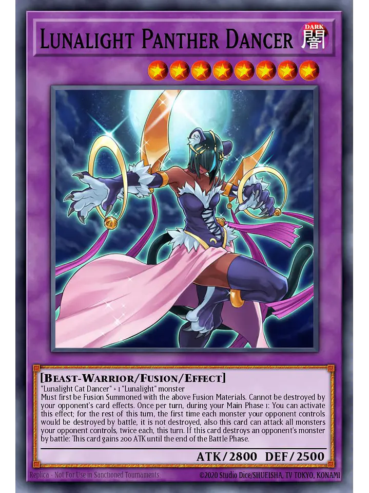 Lunalight Panther Dancer - LAVD-ENL31 - Common 1st Edition 1