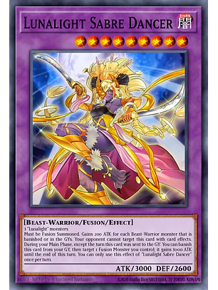 Lunalight Sabre Dancer - LAVD-ENL33 - Ultra Rare 1st Edition