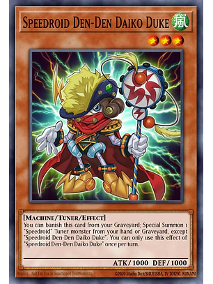 Speedroid Den-Den Daiko Duke - LAVD-ENS07 - Common 1st Edition