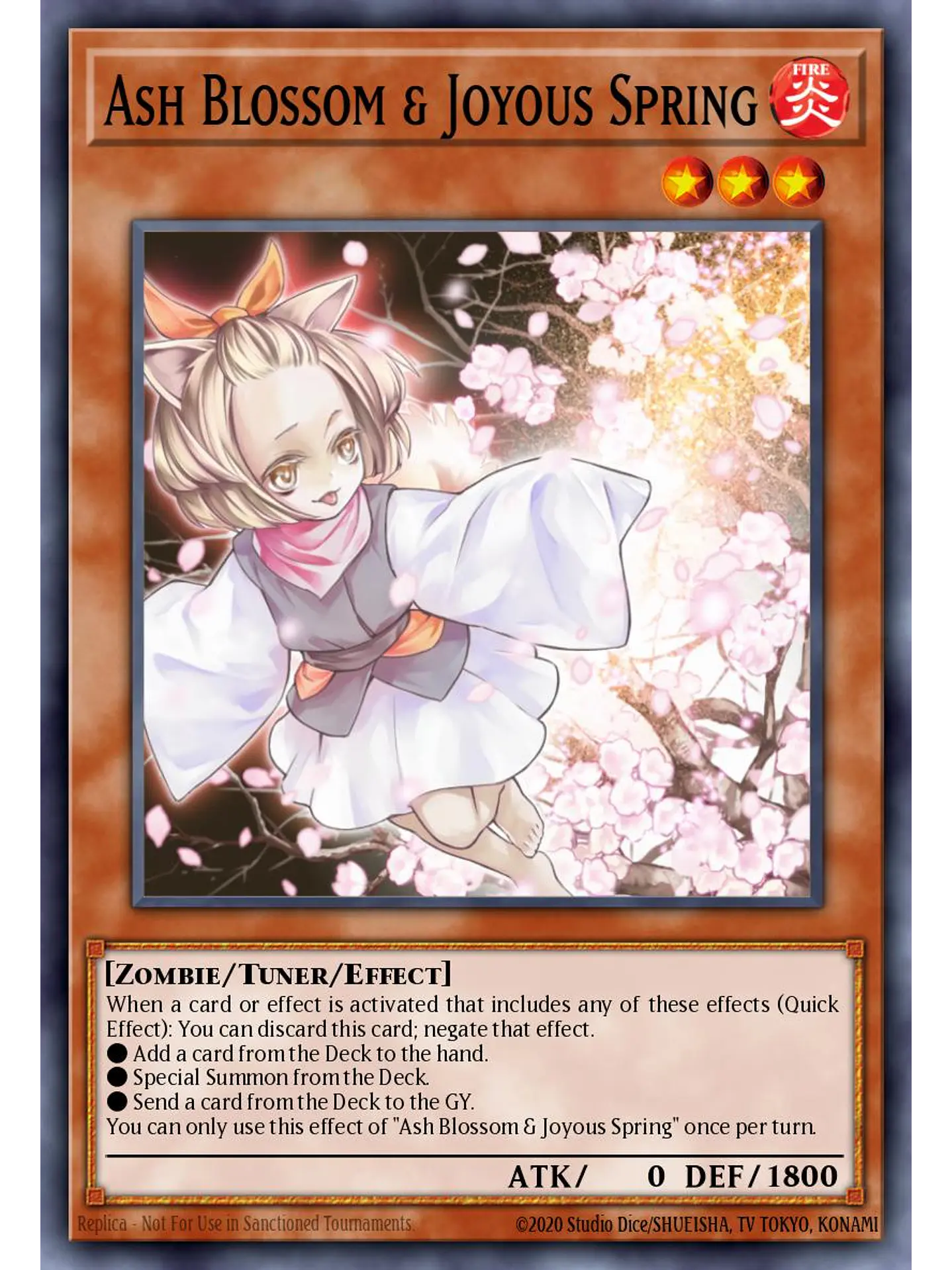 Ash Blossom & Joyous Spring - LAVD-ENS08 - Common 1st Edition 1