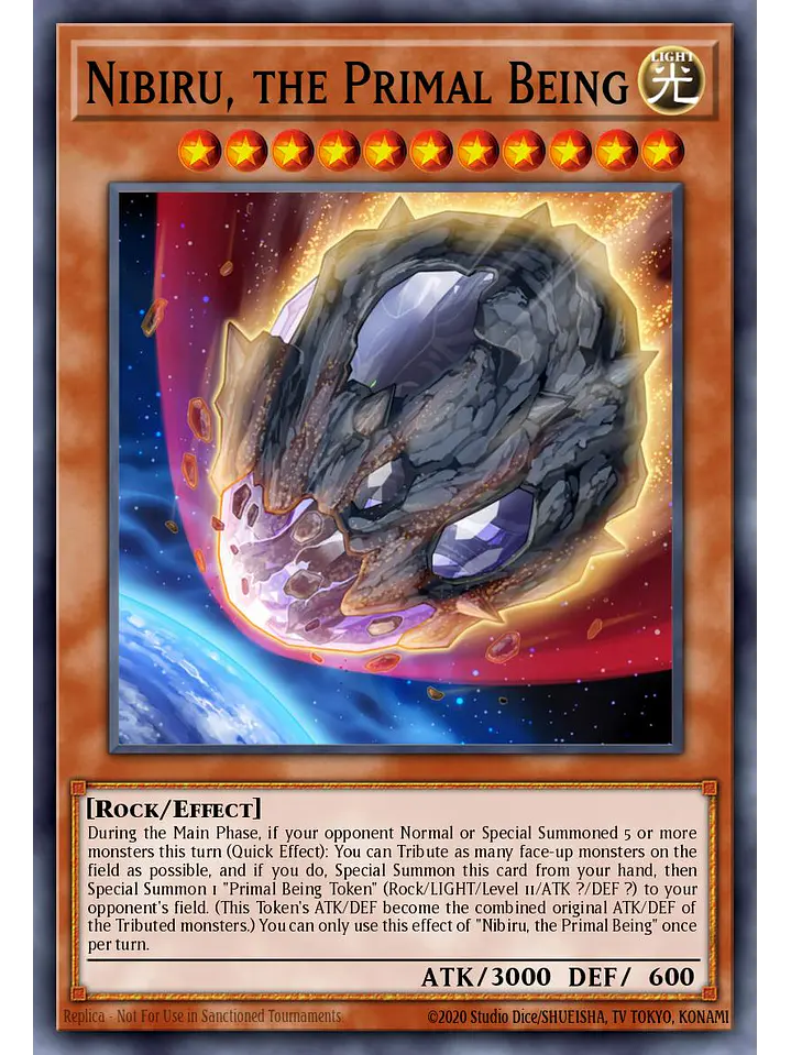 Nibiru, the Primal Being - LAVD-ENS10 - Common 1st Edition 1