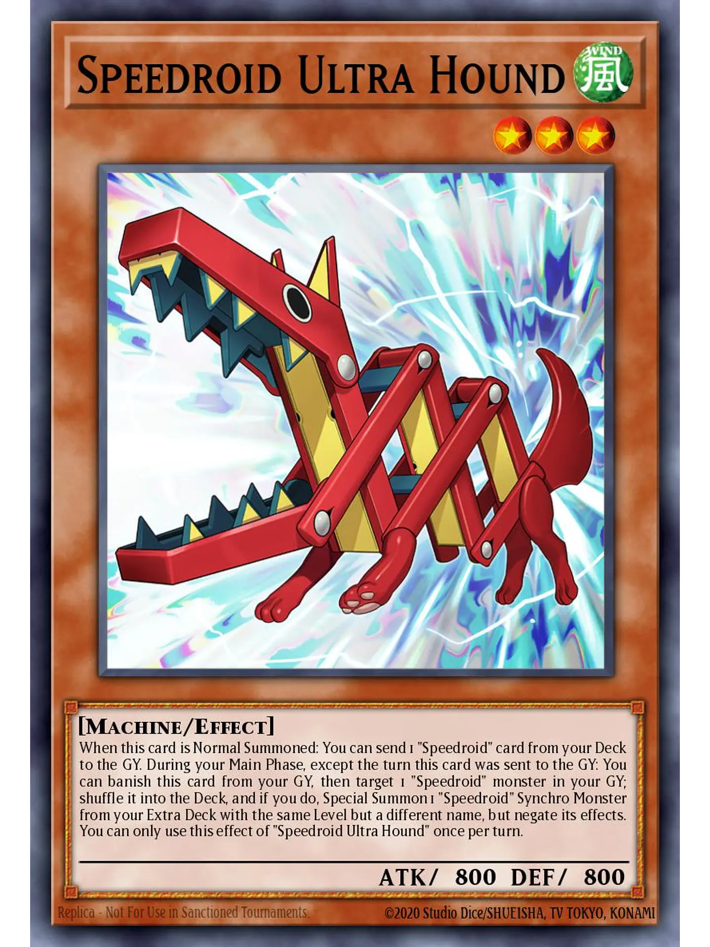 Speedroid Ultra Hound - LAVD-ENS12 - Common 1st Edition 1