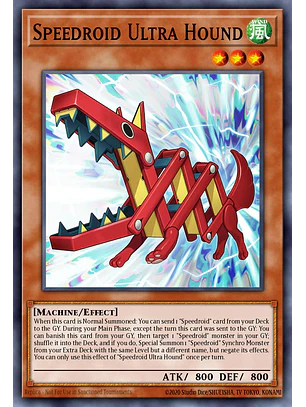 Speedroid Ultra Hound - LAVD-ENS12 - Common 1st Edition