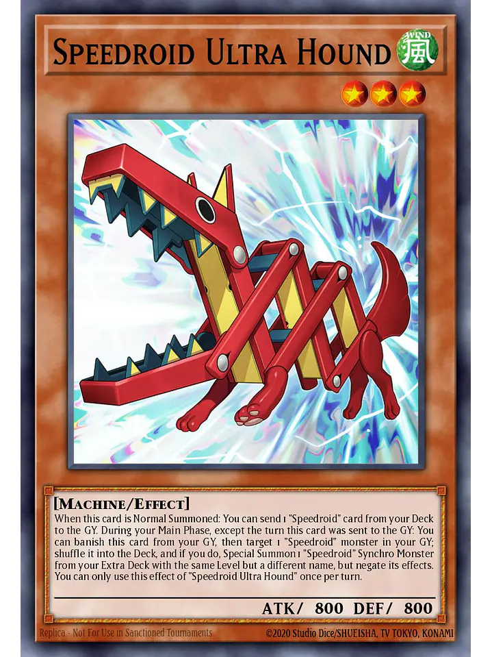 Speedroid Ultra Hound - LAVD-ENS12 - Common 1st Edition 1