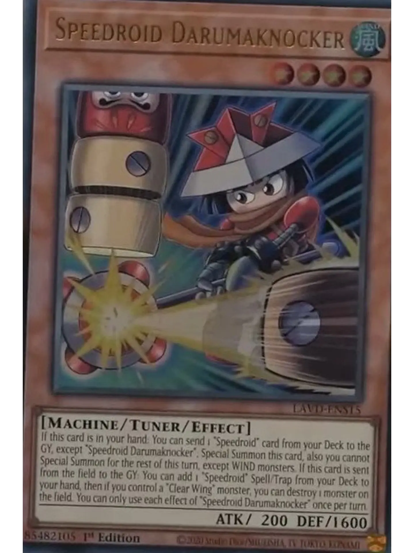 Speedroid Darumaknocker - LAVD-ENS15 - Common 1st Edition 1
