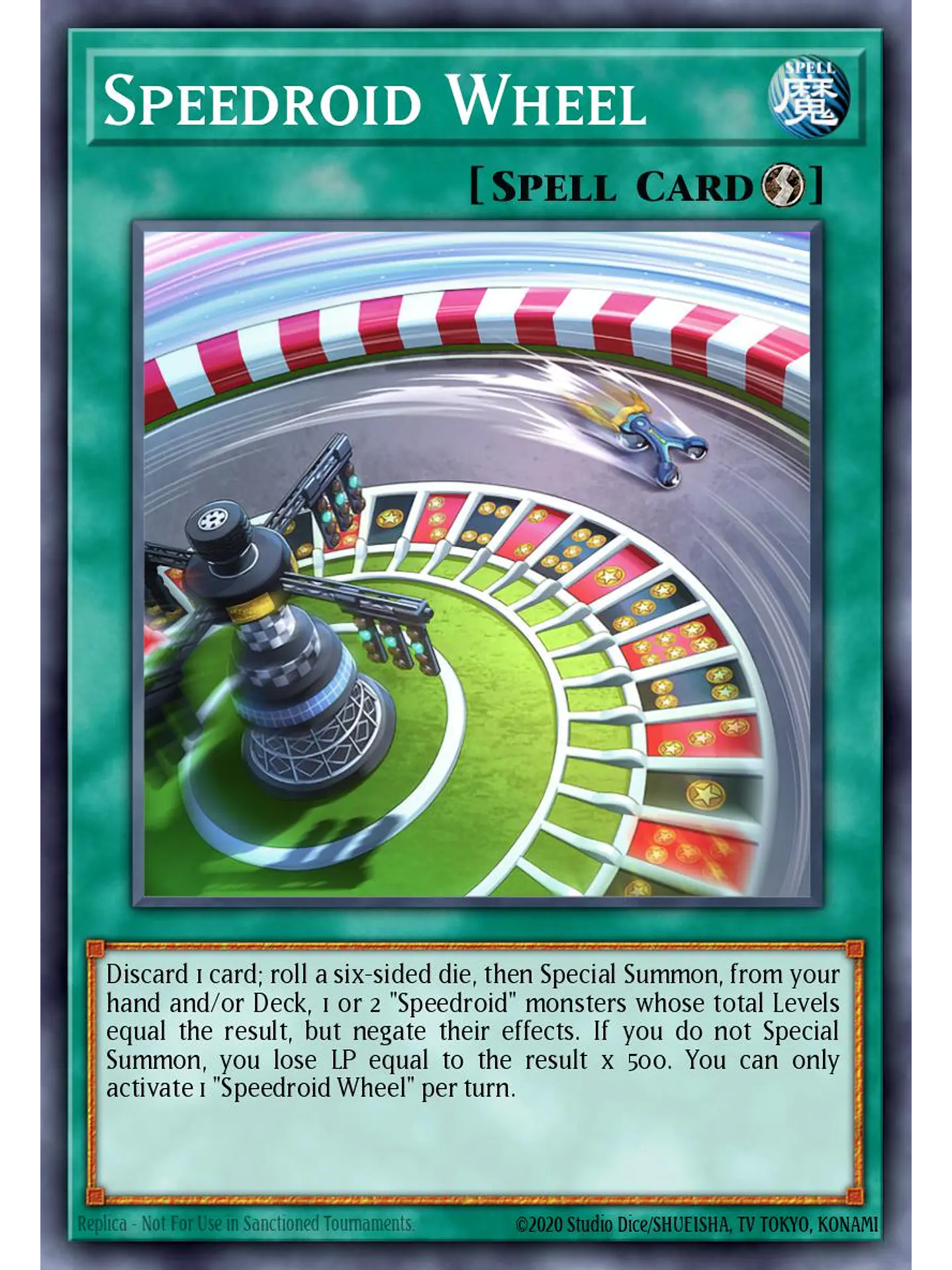 Speedroid Wheel - LAVD-ENS19 - Common 1st Edition 1