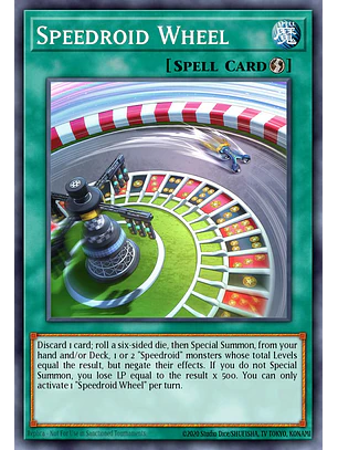 Speedroid Wheel - LAVD-ENS19 - Common 1st Edition