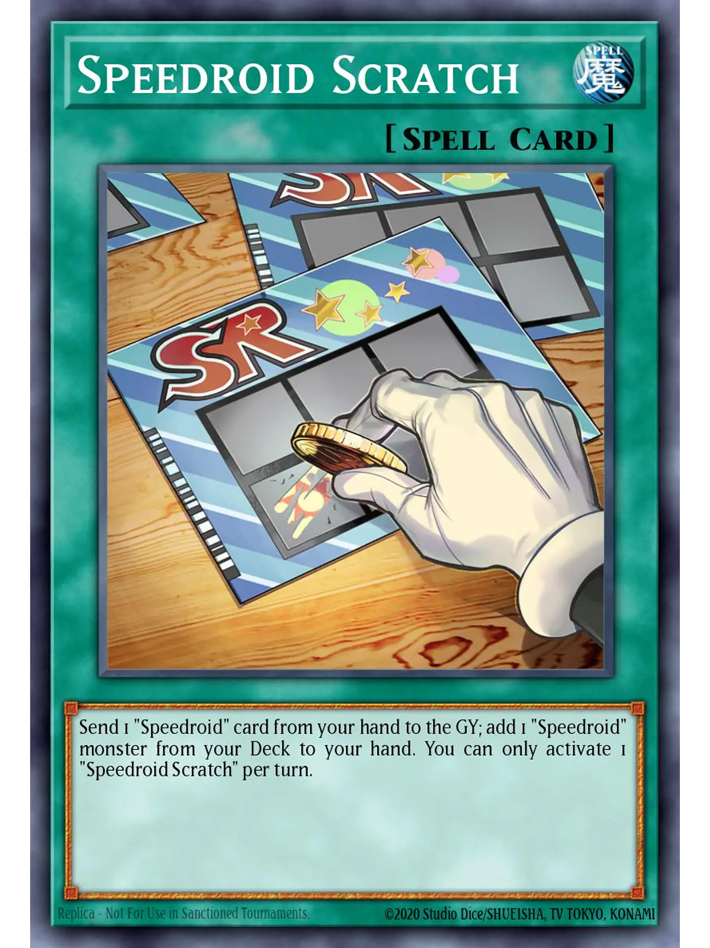 Speedroid Scratch - LAVD-ENS20 - Common 1st Edition 1