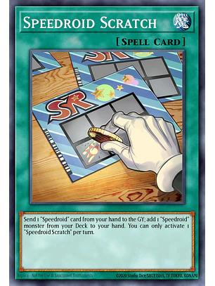 Speedroid Scratch - LAVD-ENS20 - Common 1st Edition