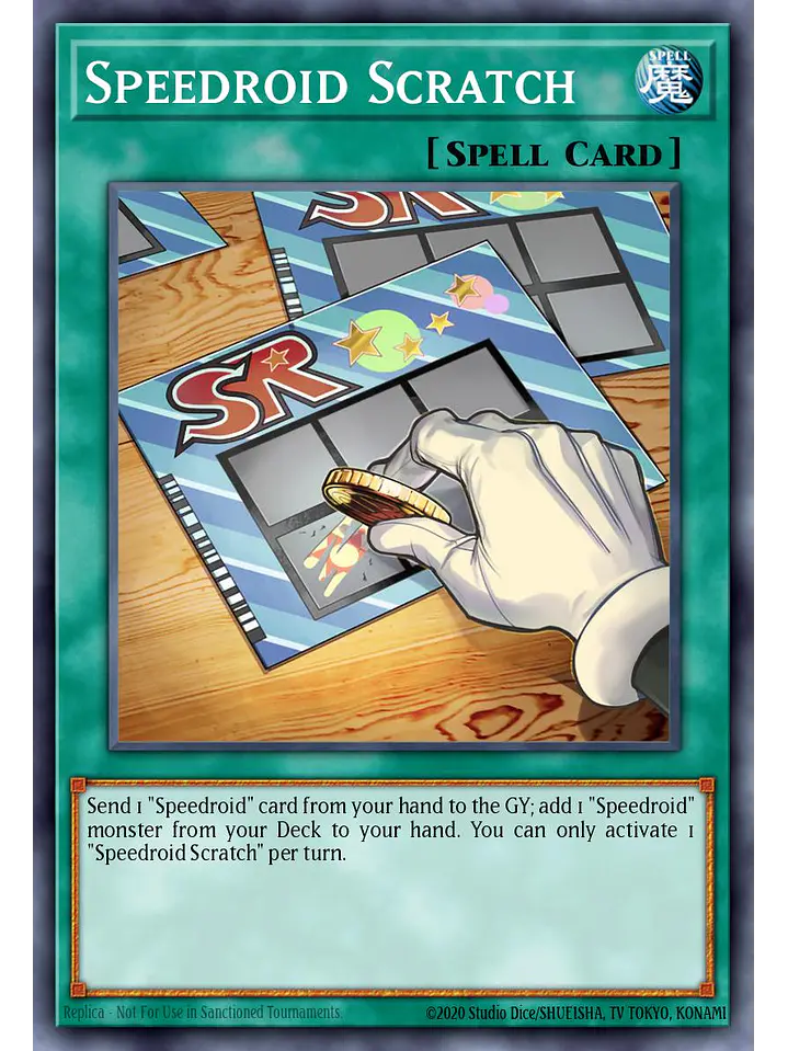 Speedroid Scratch - LAVD-ENS20 - Common 1st Edition 1