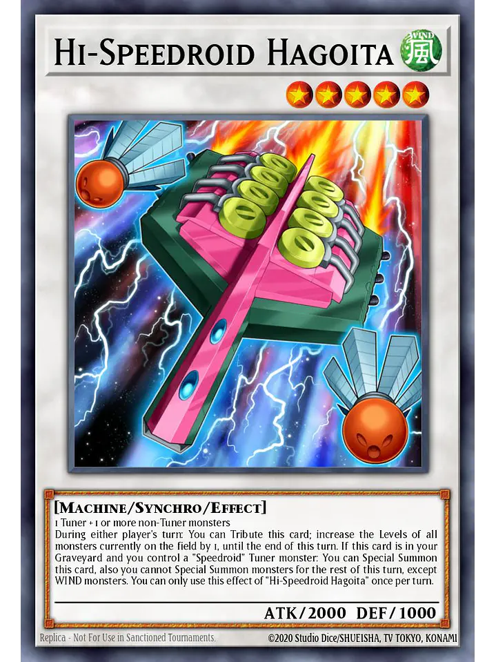 Hi-Speedroid Hagoita - LAVD-ENS26 - Common 1st Edition 1