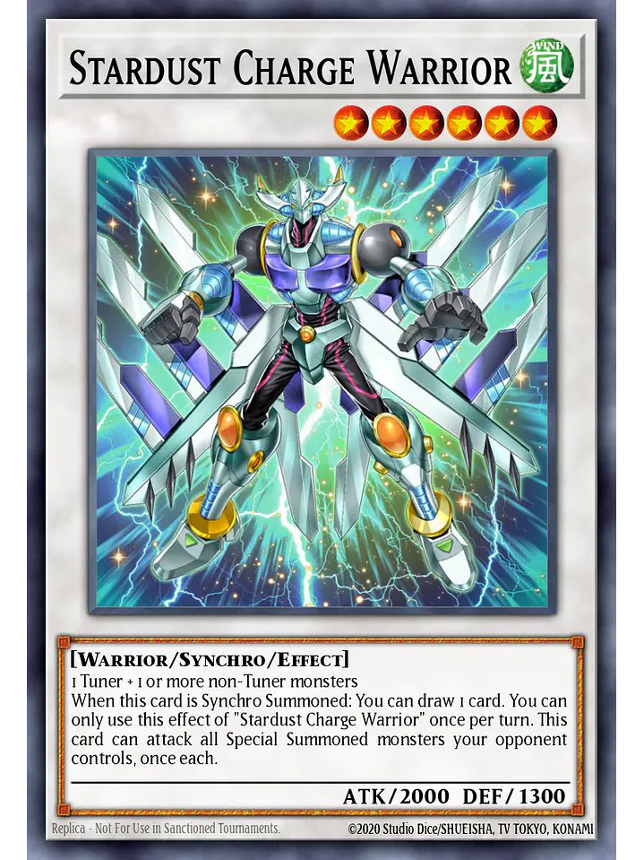 Stardust Charge Warrior - LAVD-ENS27 - Common 1st Edition 1
