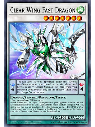 Clear Wing Fast Dragon - LAVD-ENS29 - Common 1st Edition