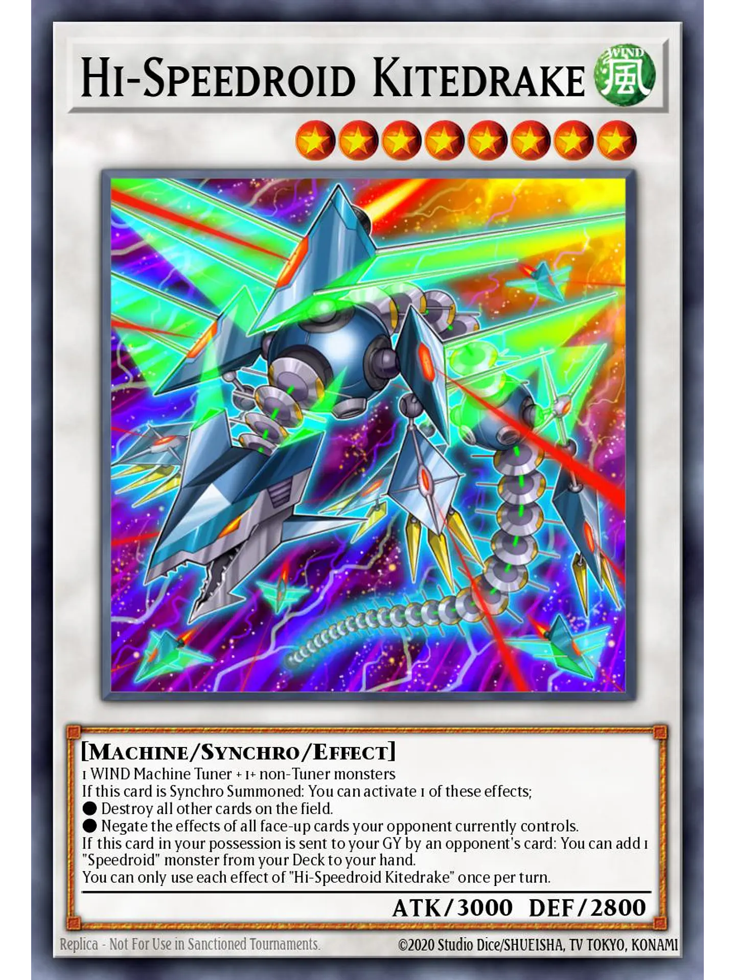 Hi-Speedroid Kitedrake - LAVD-ENS30 - Ultra Rare 1st Edition 1