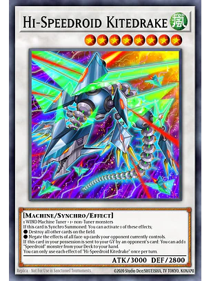 Hi-Speedroid Kitedrake - LAVD-ENS30 - Ultra Rare 1st Edition