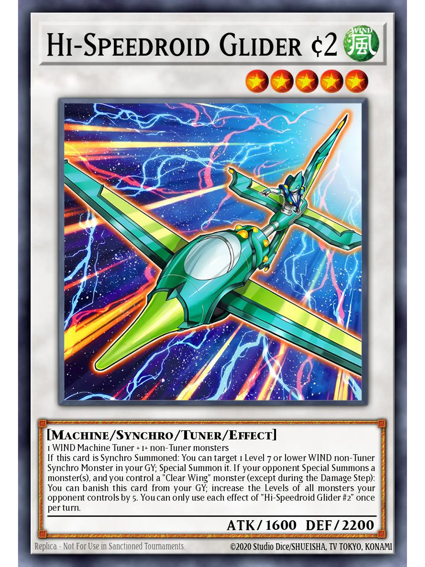 Hi-Speedroid Glider 2 - LAVD-ENS35 - Ultra Rare 1st Edition 1