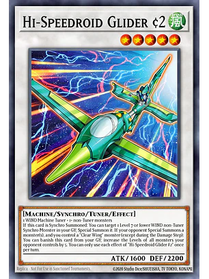 Hi-Speedroid Glider 2 - LAVD-ENS35 - Ultra Rare 1st Edition