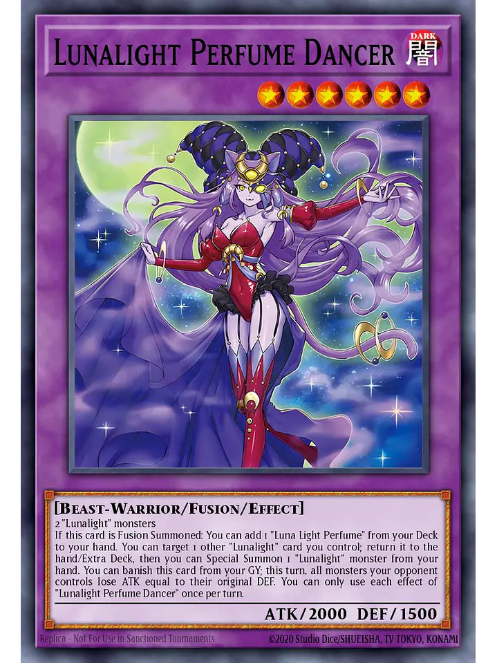 Lunalight Perfume Dancer - LAVD-ENL35 - Secret Rare 1st Edition 1