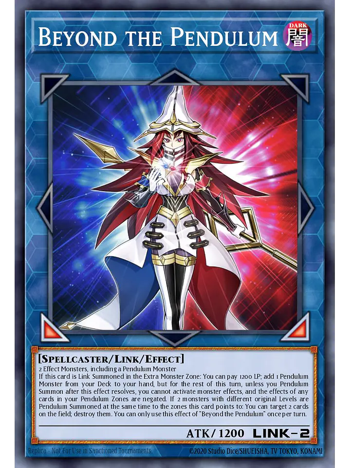 Beyond the Pendulum - LAVD-ENO35 - Secret Rare 1st Edition 1