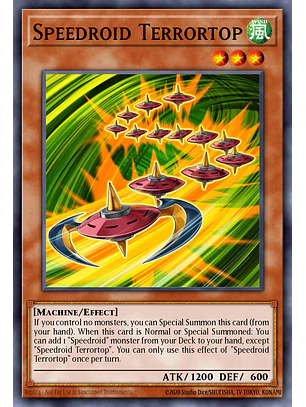 Speedroid Terrortop - LAVD-ENS03 - Secret Rare 1st Edition