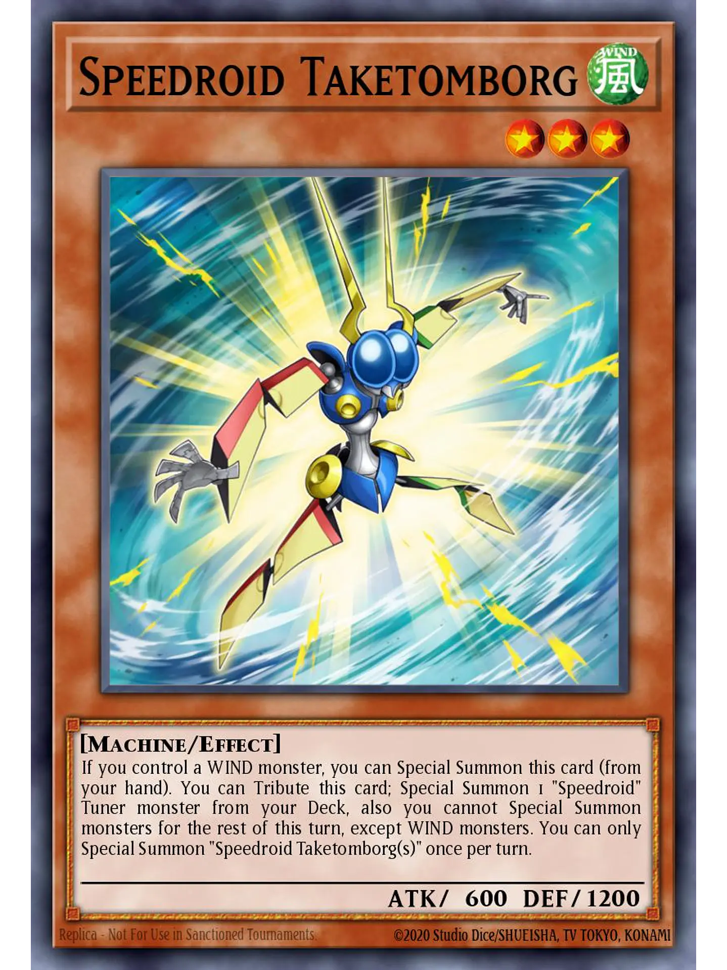 Speedroid Taketomborg - LAVD-ENS05 - Starlight Rare 1st Edition 1
