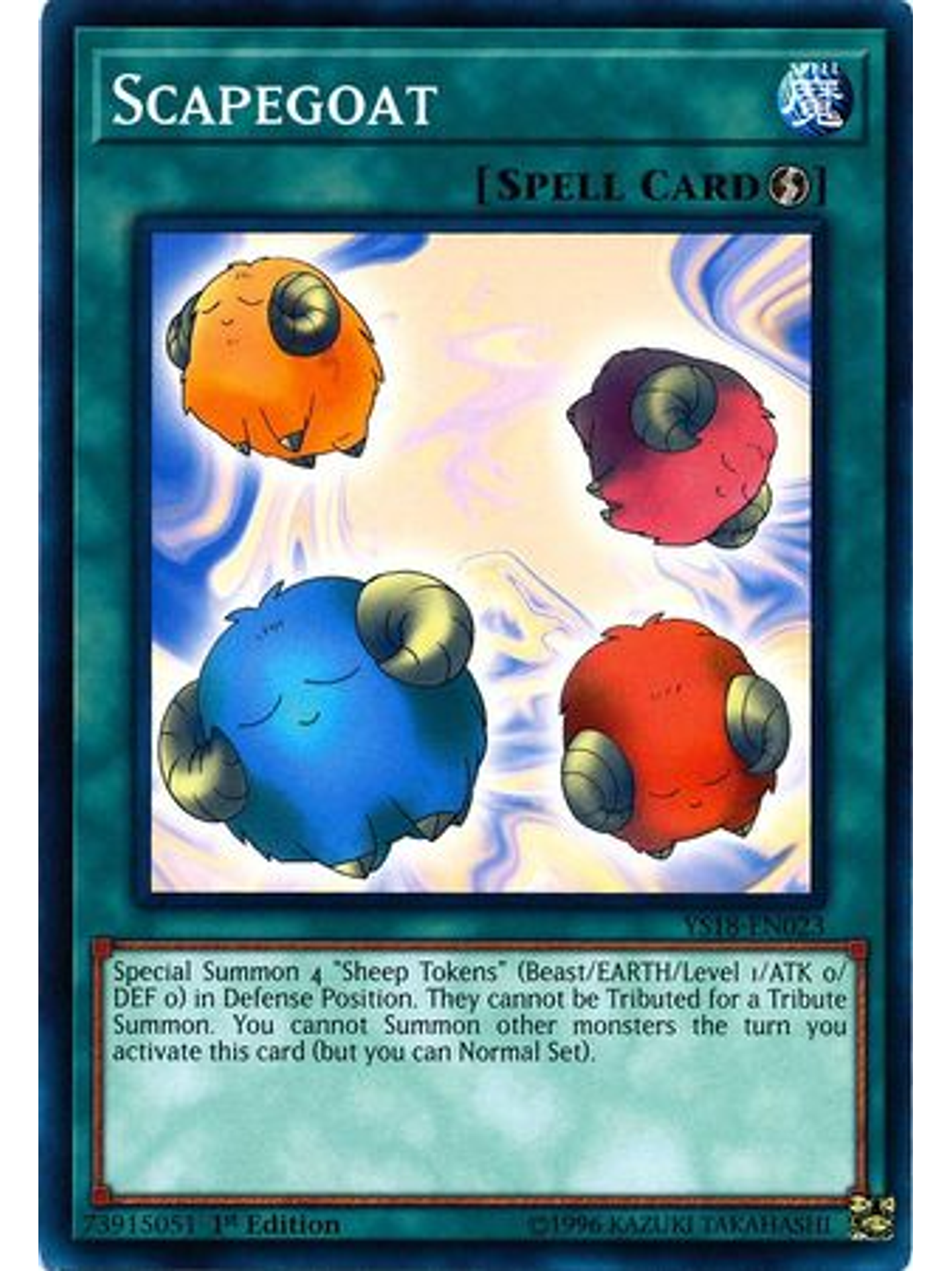 Scapegoat - YS18-EN023 - Common 1st Edition 1