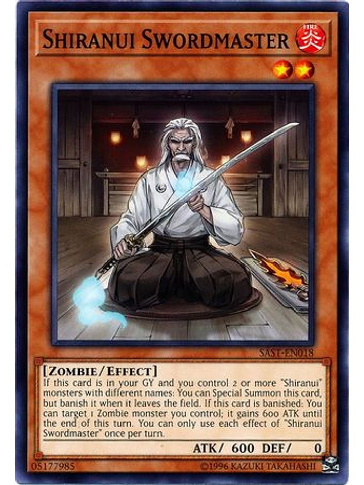 Shiranui Swordmaster - SAST-EN018 - Common Unlimited 1