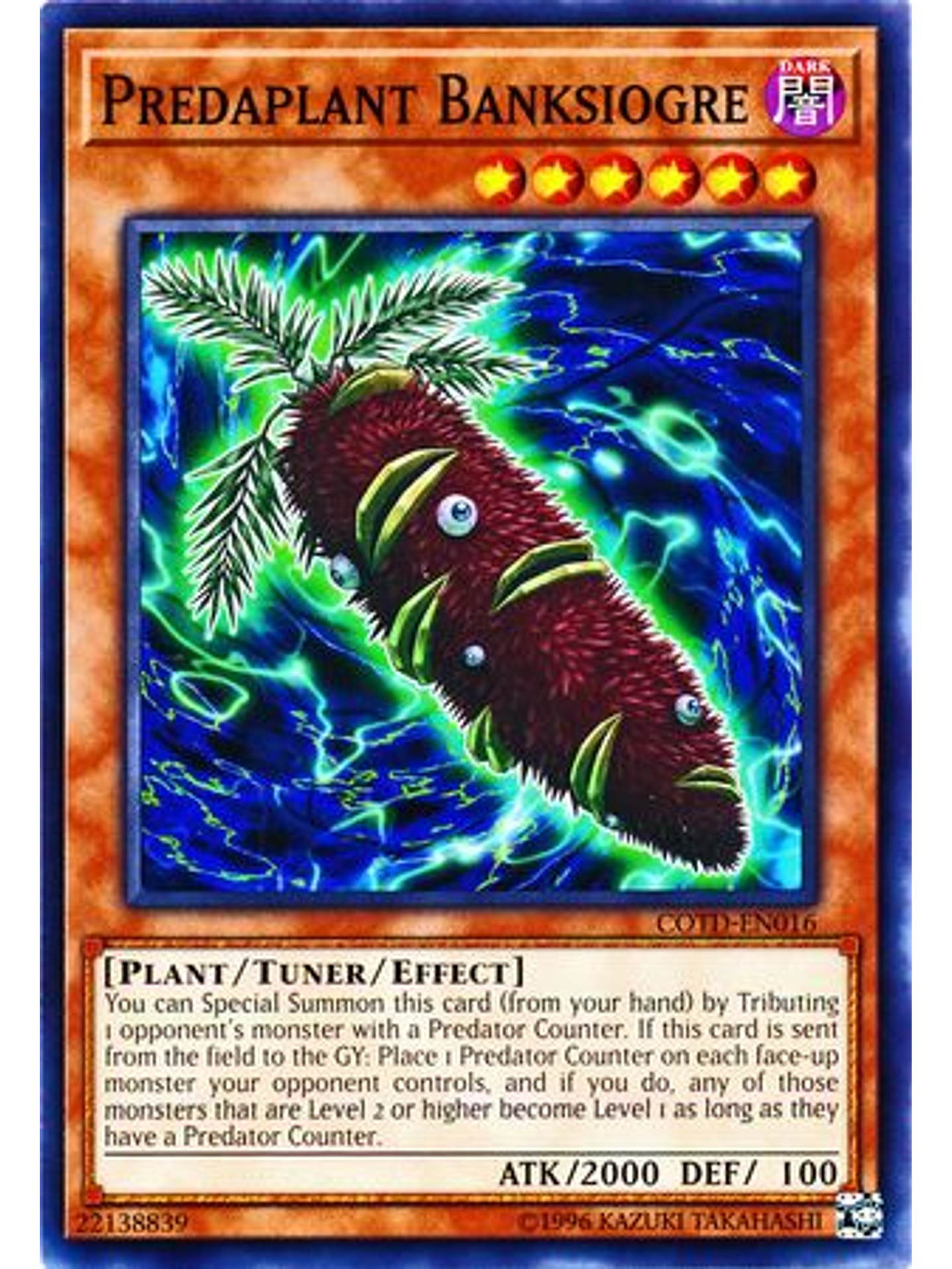 Predaplant Banksiogre - COTD-EN016 - Common Unlimited 1