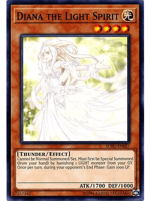 Diana the Light Spirit - SOFU-EN027 - Common Unlimited