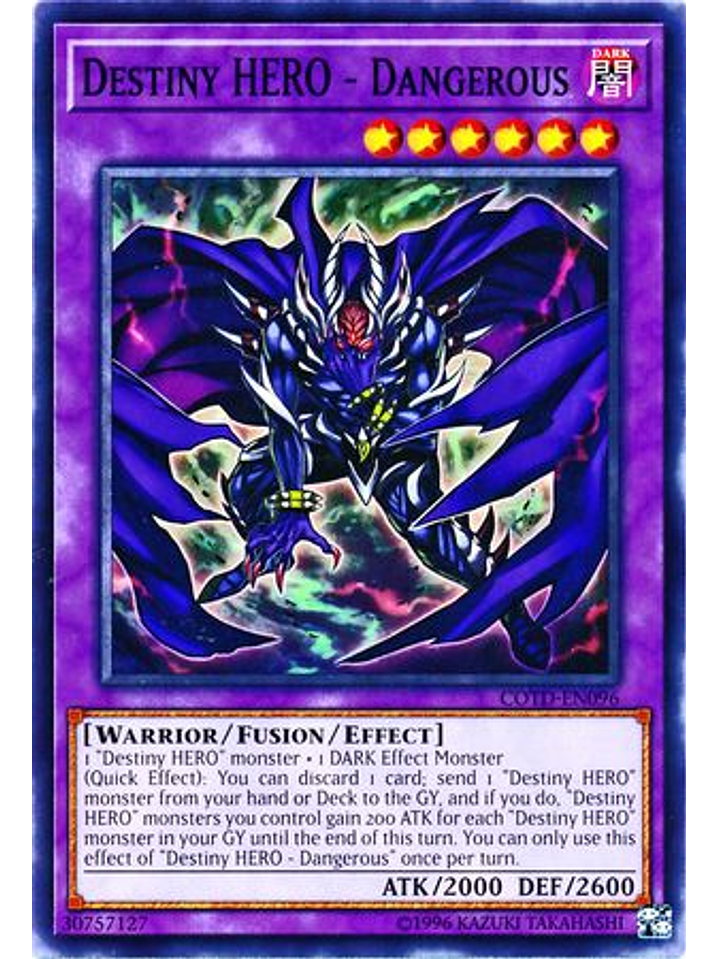 Destiny HERO - Dangerous - COTD-EN096 - Common Unlimited 1