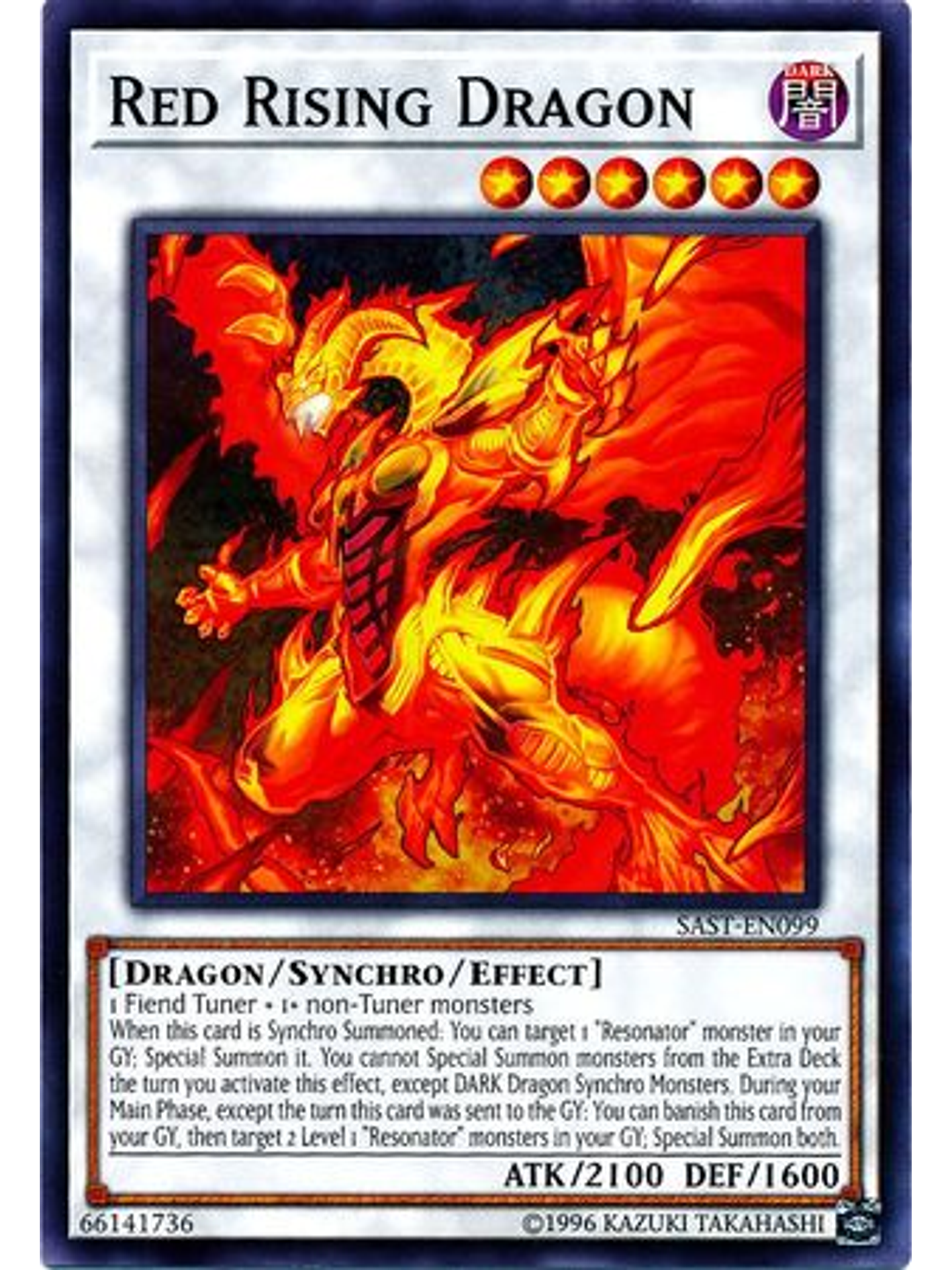 Red Rising Dragon - SAST-EN099 - Common Unlimited 1