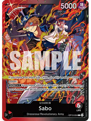 OP13-004 L Sabo (ST35)