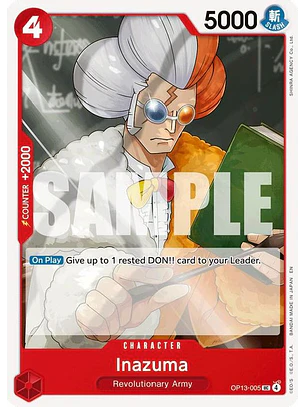 OP13-005 U Inazuma (ST35 NO FOIL)