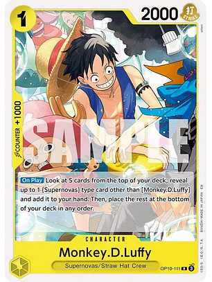 OP10-111 R Monkey.D.Luffy (ST36 NO FOIL)