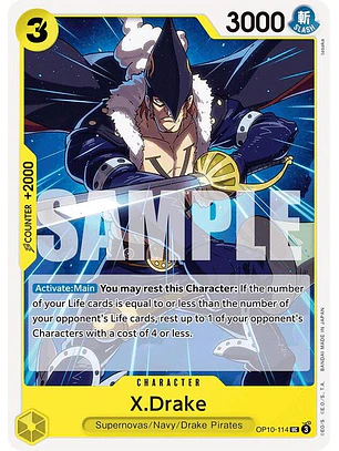 OP10-114 U X.Drake (ST36 NO FOIL)