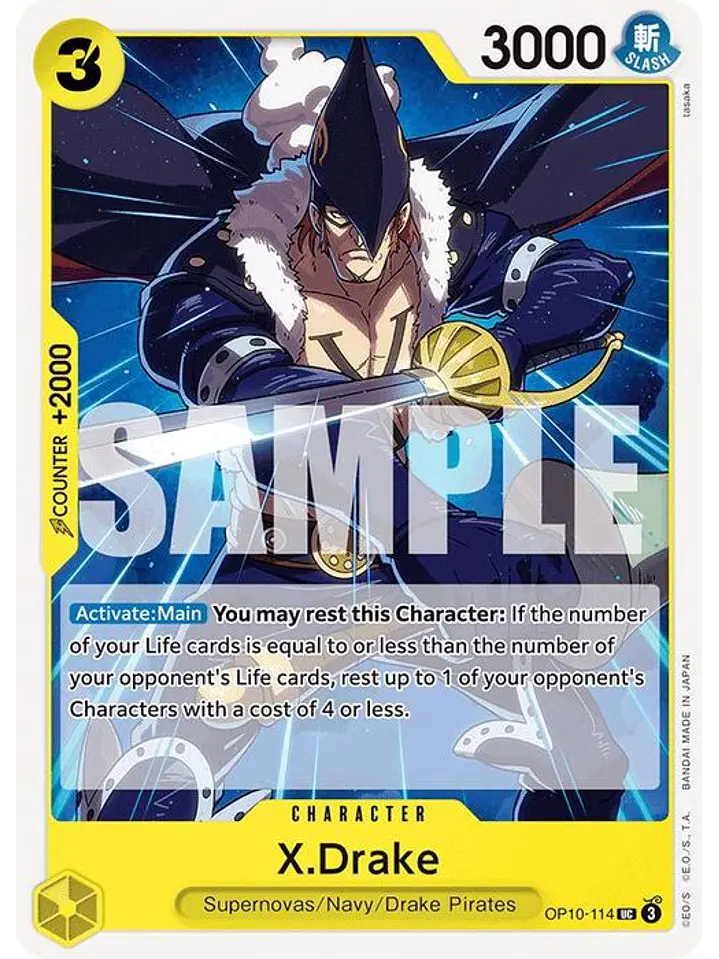 OP10-114 U X.Drake (ST36 NO FOIL) 1