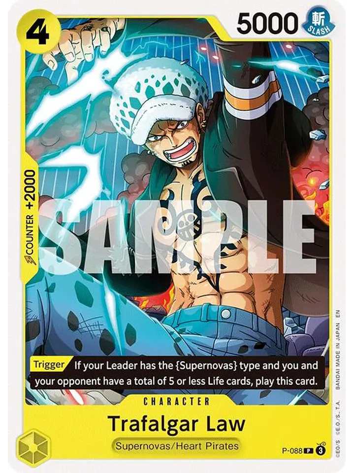 P-088 P Trafalgar Law (ST36 NO FOIL) 1