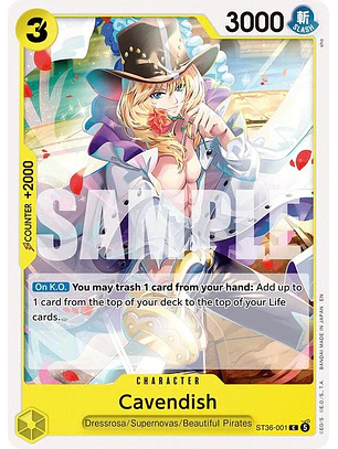 ST36-001 C Cavendish (ST36 NO FOIL)