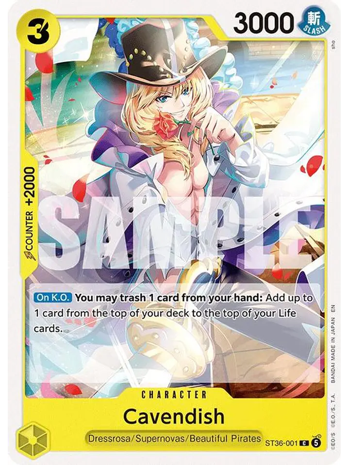 ST36-001 C Cavendish (ST36 NO FOIL) 1