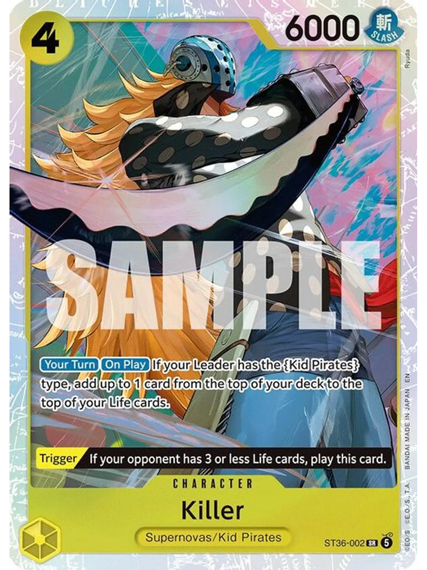 ST36-002 SR Killer (ST36 NO FOIL) 1