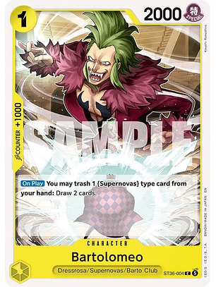 ST36-004 C Bartolomeo (ST36 NO FOIL)