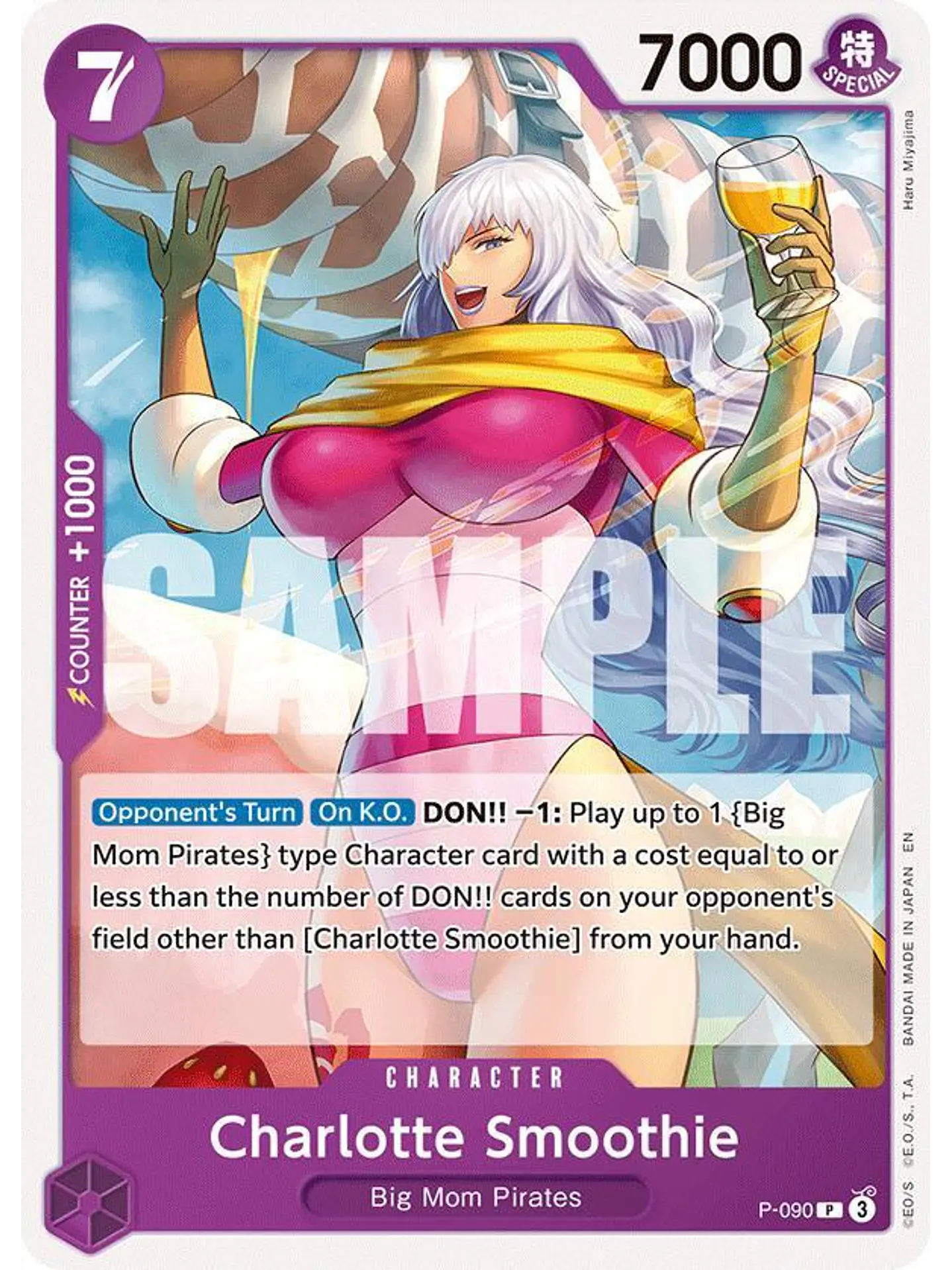 P-090 P Charlotte Smoothie (ST34 NO FOIL) 1
