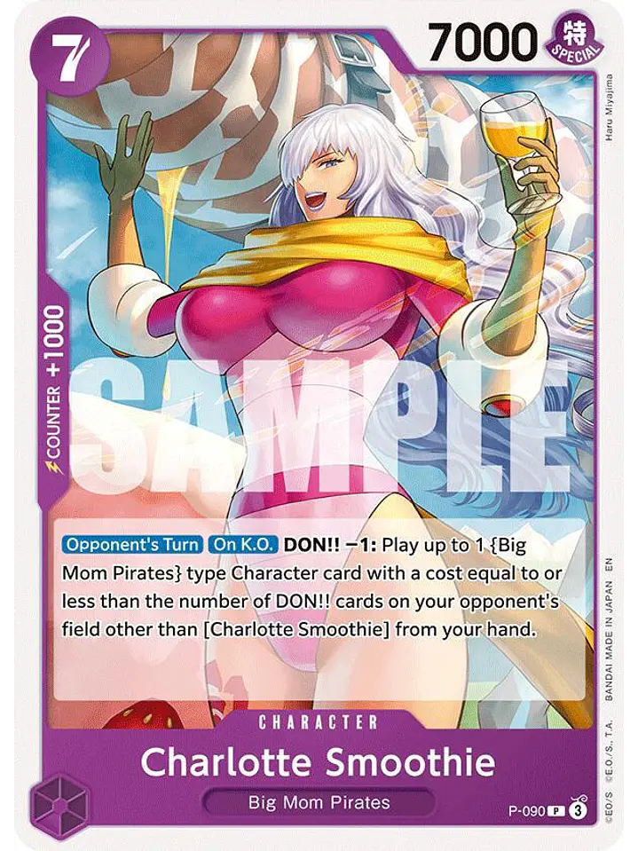 P-090 P Charlotte Smoothie (ST34 NO FOIL) 1