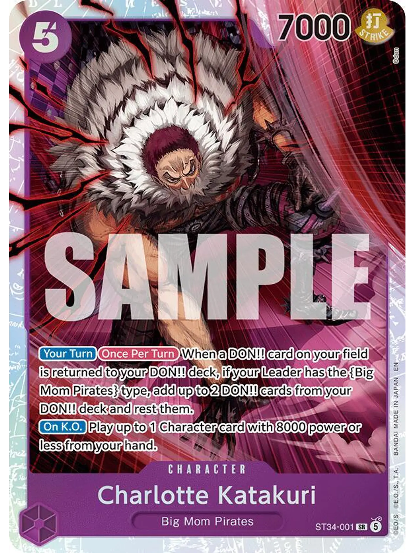 ST34-001 SR Charlotte Katakuri 1