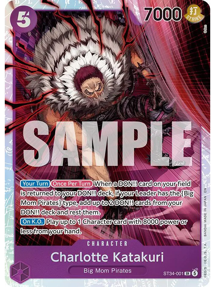 ST34-001 SR Charlotte Katakuri 1