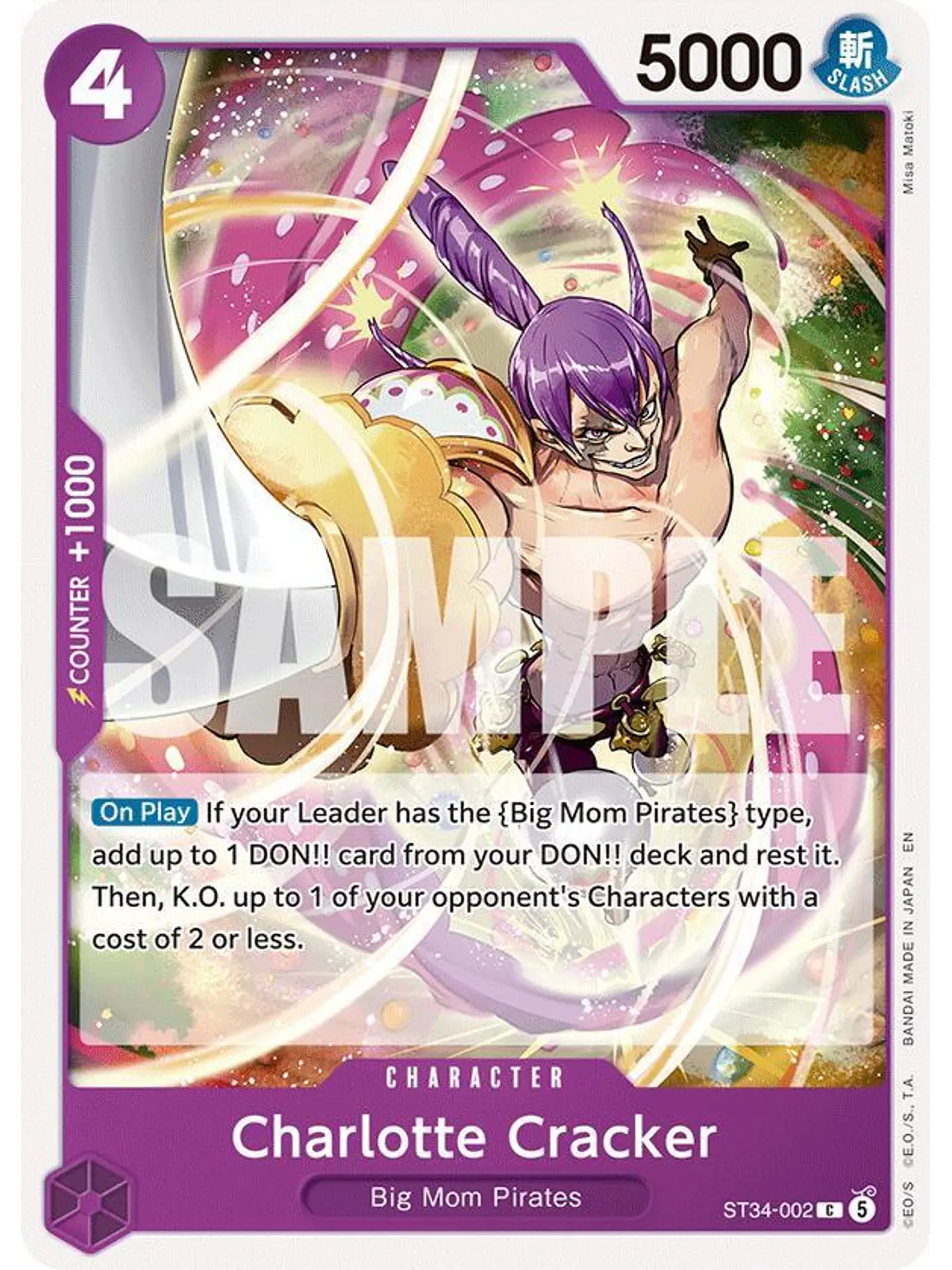 ST34-002 C Charlotte Cracker 1