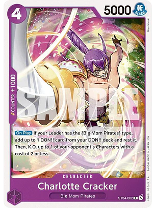 ST34-002 C Charlotte Cracker